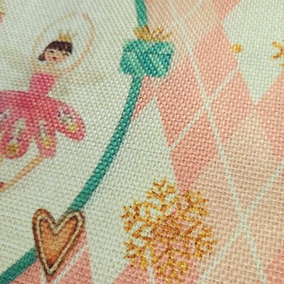 Nutcracker Placemats Christmas Decor Set 4 Pink Xmas Holiday Table Decorations - Picture 11 of 14